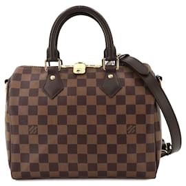 Louis Vuitton-Louis Vuitton Damier Speedy Bandouliere 25 Handbag-Damier ebene
