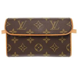 Louis Vuitton-Louis Vuitton Pochette Florentine Monogram Waist Bag-Brown,Monogram