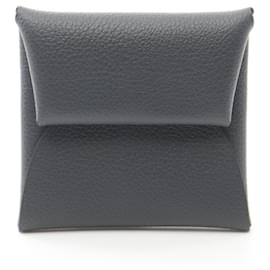 Hermès-Hermes Bastia Ardoise Coin Purse-Brown,Grey