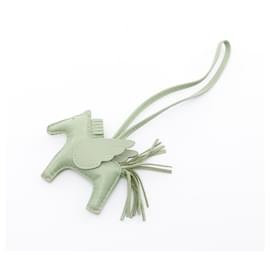 Hermès-Hermes Rodeo Pegasus PM Handbag Charm-Green