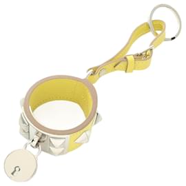Hermès-Hermes Portecle Collier de Chien Charm-Silvery,Yellow