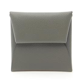 Hermès-Hermes Bastia Coin Case in Gray-Brown