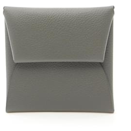 Hermès-Hermes Bastia Coin Case in Gray-Brown