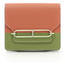 Hermès-Hermes Brown Bi-fold Wallet-Brown