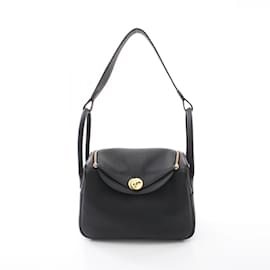 Hermès-Hermes Lindy 26 Shoulder Bag-Black
