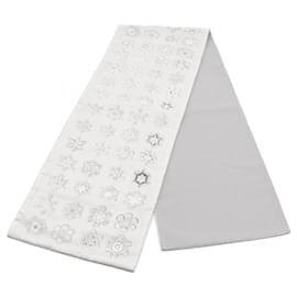 Hermès-Hermes Silk and Angora Stole-Brown,Multiple colors