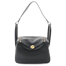 Hermès-Hermes Lindy 26 Shoulder Bag-Black