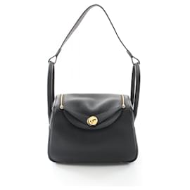 Hermès-Hermes Lindy 26 Shoulder Bag-Black