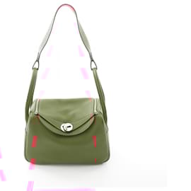 Hermès-Hermes Lindy 26 Shoulder Bag-Red
