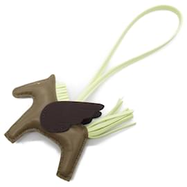 Hermès-Hermes Rodeo Pegasus PM Charm-Brown,Taupe