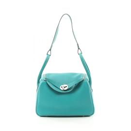 Hermès-Hermes Lindy 26 Shoulder Bag-Green