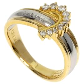 Céline-Celine Diamond Band Ring-Yellow