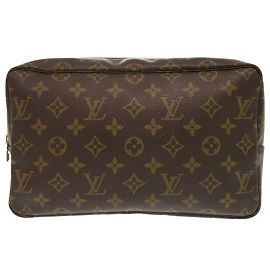 Pochette Monogram True Toilet 28 de Louis Vuitton Marron Monogramme
