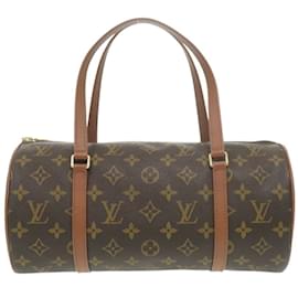 Louis Vuitton-Louis Vuitton Papillon 30 Monogram Handbag-Brown,Monogram