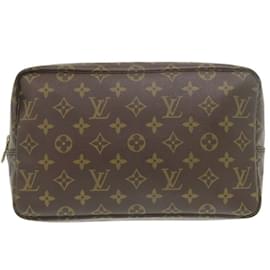Louis Vuitton-Louis Vuitton True Toilet 28 Monogram Pouch-Brown,Monogram