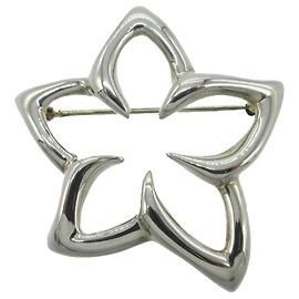Tiffany & Co Spilla Fiore Plumeria Tiffany Argento