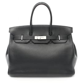 Hermès-Hermes Birkin 35 Handbag-Black