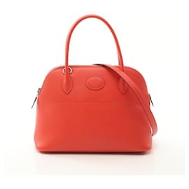 Hermès-Hermes Bolide 27 Handbag-Pink