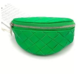 Bottega Veneta-Bottega Veneta Intrecciato Arm Pouch-Green
