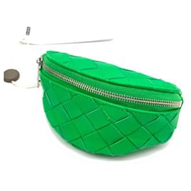 Bottega Veneta-Bottega Veneta Intrecciato Arm Pouch-Green