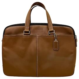 Coach-Sacoche de transport Lexington de Coach-Marron