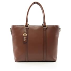 Coach-Sac fourre-tout métropolitain en cuir Coach-Marron