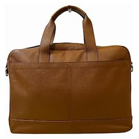 Coach-Sac fourre-tout en cuir Coach-Marron