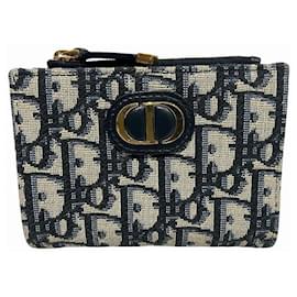 Dior-Dior Trotter Compact Wallet-Blue