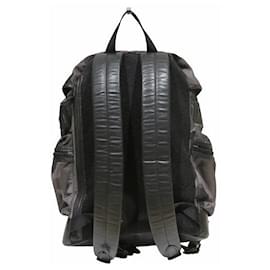 Coach-Sac à dos camouflage en cuir nylon Coach-Gris