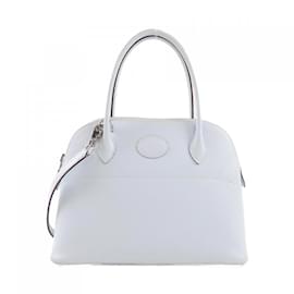 Hermès-Hermes Bolide 27cm Handbag-Light blue