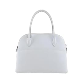 Hermès-Sac à main Hermes Bolide 27 cm-Bleu clair