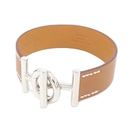 Hermès-Bracelet charm Ulysse Hermes-Argenté,Doré