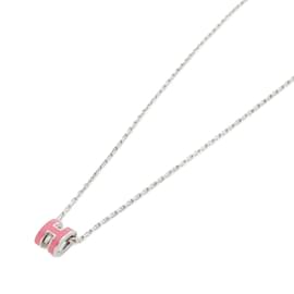 Hermès-Hermes Pop H MINI 147992FP Necklace-Silvery