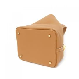 Hermès-Hermes Picotin Lock MM Handbag-Golden