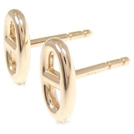 Hermès-Boucles d'oreilles Farandole Hermes-Doré