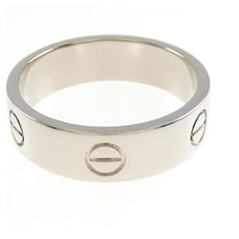 Cartier-Cartier Love Ring in White Gold-Golden