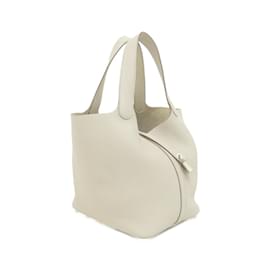 Hermès-Hermes Picotin Lock MM Handbag-Beige