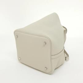 Hermès-Sac à main Hermes Picotin Lock MM-Beige