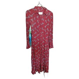 Robe Flore bordeaux Ba&sh XS/34 Bordeaux
