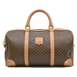 Céline-Celine Macadam Boston Bag-Brown