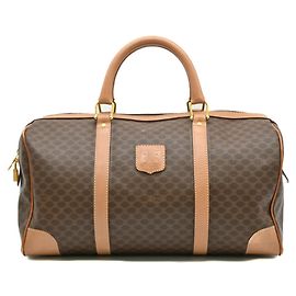 Céline Bolsa Boston Celine Macadam Marrom
