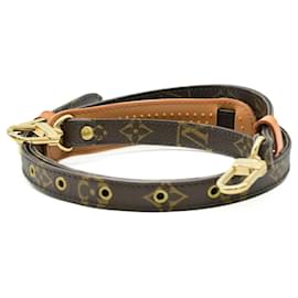 Louis Vuitton-Louis Vuitton Monogram Strap Shoulder Bag-Brown,Monogram