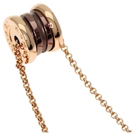 Bulgari-Bvlgari B.zero1 Mini Bronze Metal Necklace-Black,Bronze