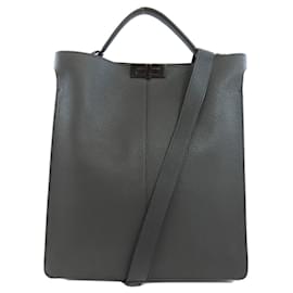 Fendi-Fendi Peekaboo X Light Fit Tote Bag-Brown