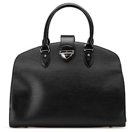 Louis Vuitton-Louis Vuitton Epi Pont Neuf GM Handbag-Black