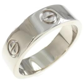 Cartier-Cartier Love Ring in White Gold-Golden