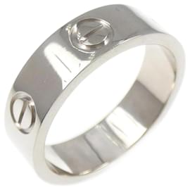 Cartier-Cartier Love Ring in White Gold-Golden