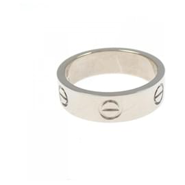 Cartier-Cartier Love Ring in White Gold-Golden