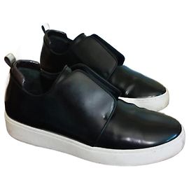 Baskets sneakers noires Philippe Model 38 Noir