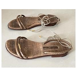Louis Vuitton-Sandals-Brown
